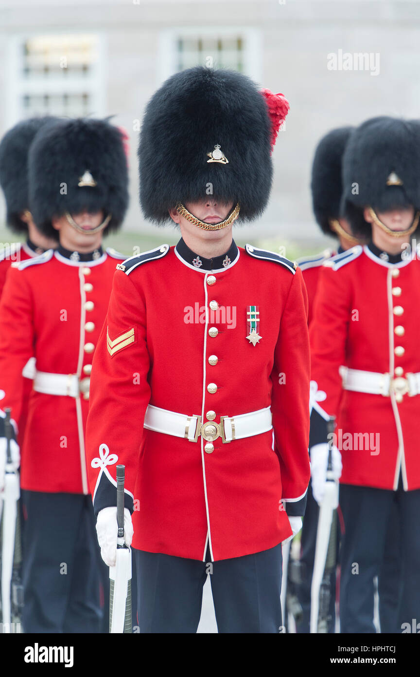 Canada. Province of Quebec. Quebec town. The Citadel shelters the 22nd