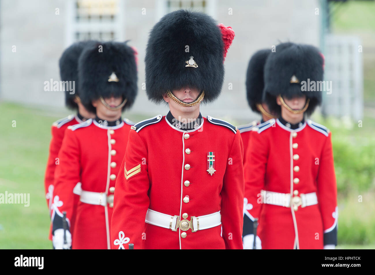 Canada. Province of Quebec. Quebec town. The Citadel shelters the 22nd