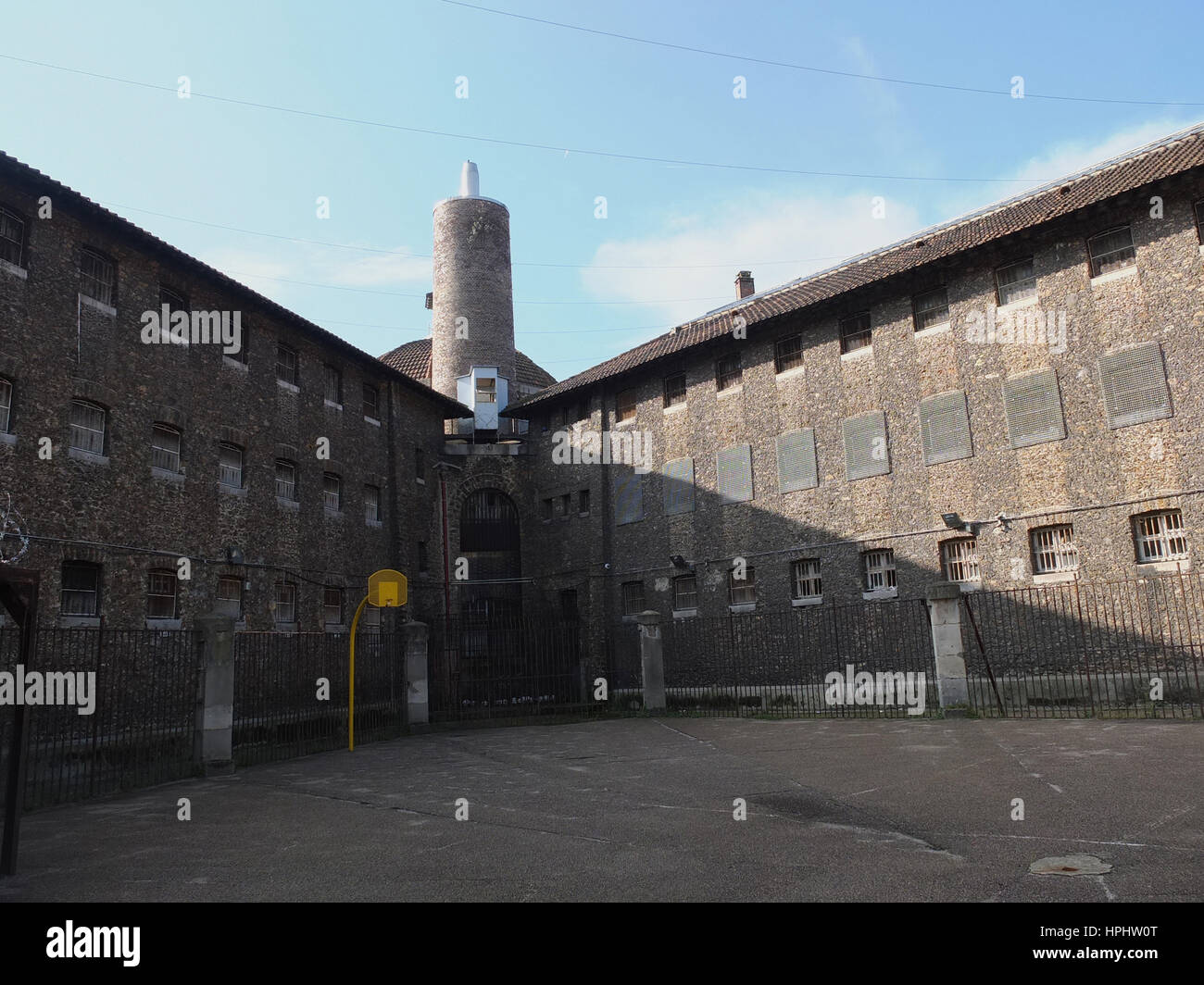 France, Paris, 14th district, la Sante Prison Stock Photo Alamy