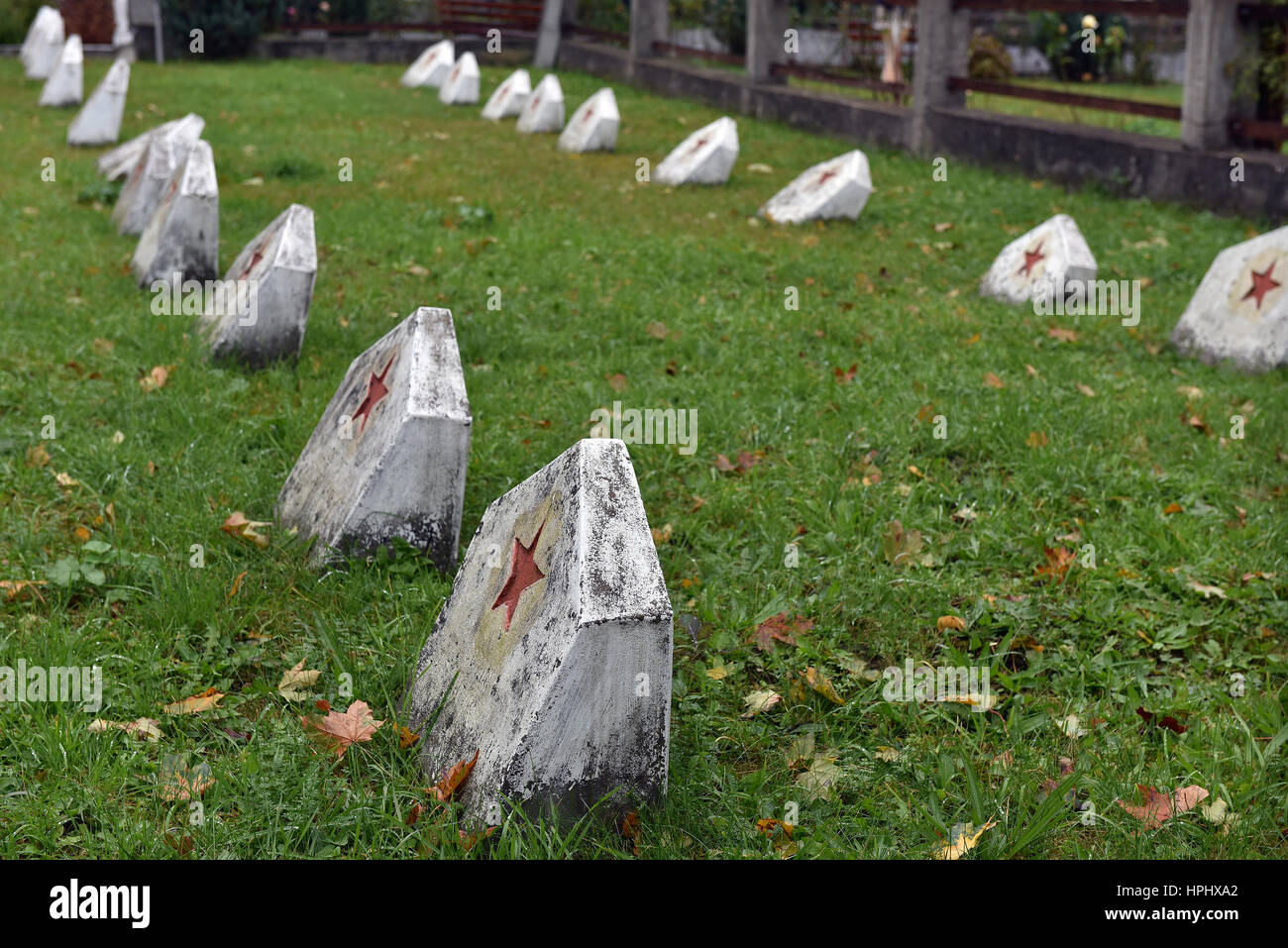 Soldier graves soviet star hi-res stock photography and images - Alamy