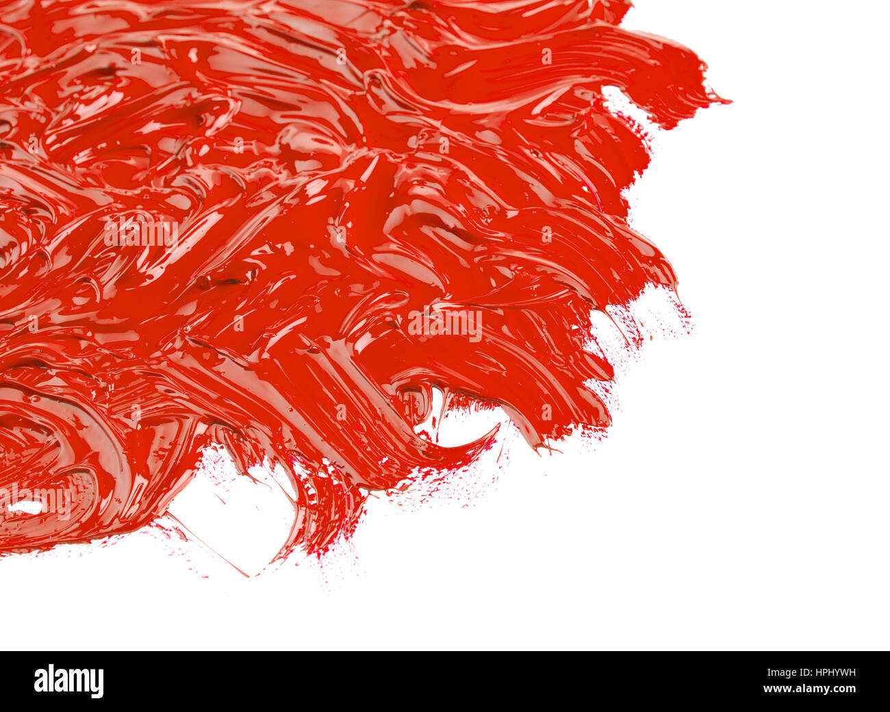 красными красками минус