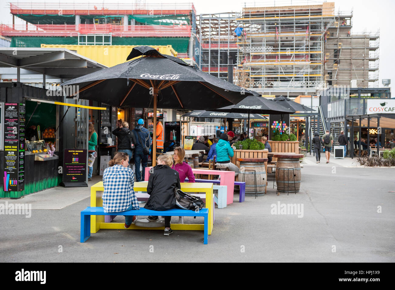 Christchurch, New Zealand February 2016 Restart or ReSTART Mall, an