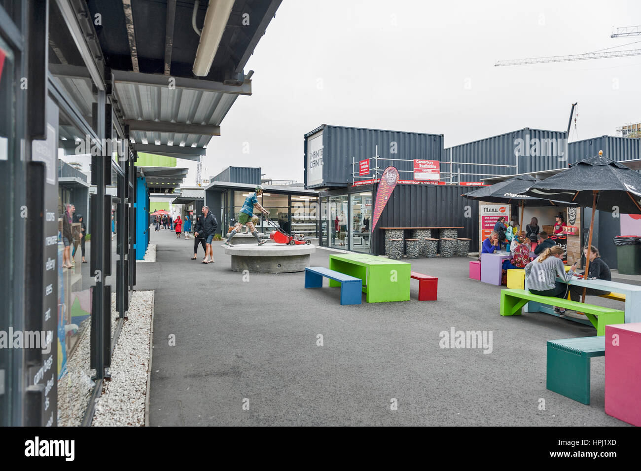 Christchurch, New Zealand February 2016 Restart or ReSTART Mall, an