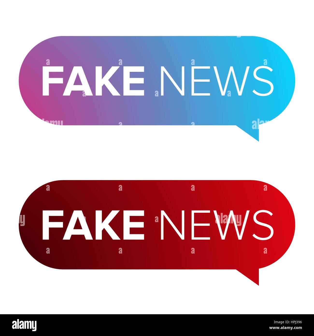 Fake news icon Stock Vector Images - Alamy