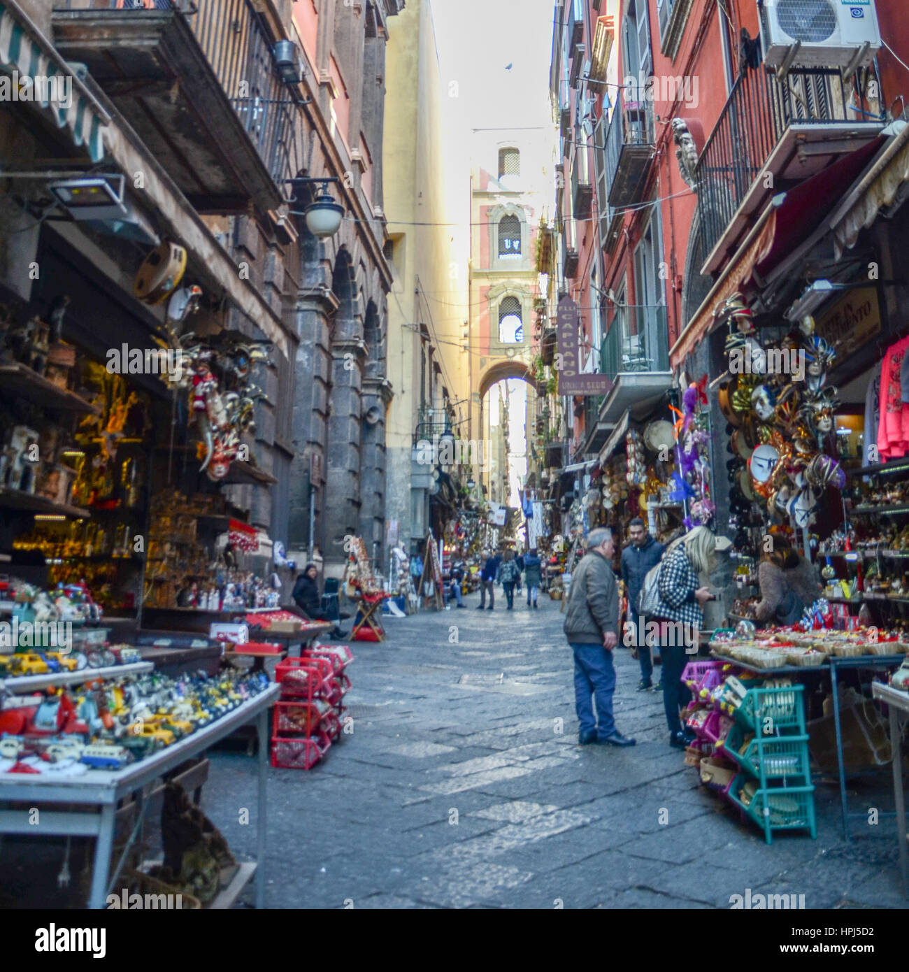 Naples, Italy streetview Stock Photo
