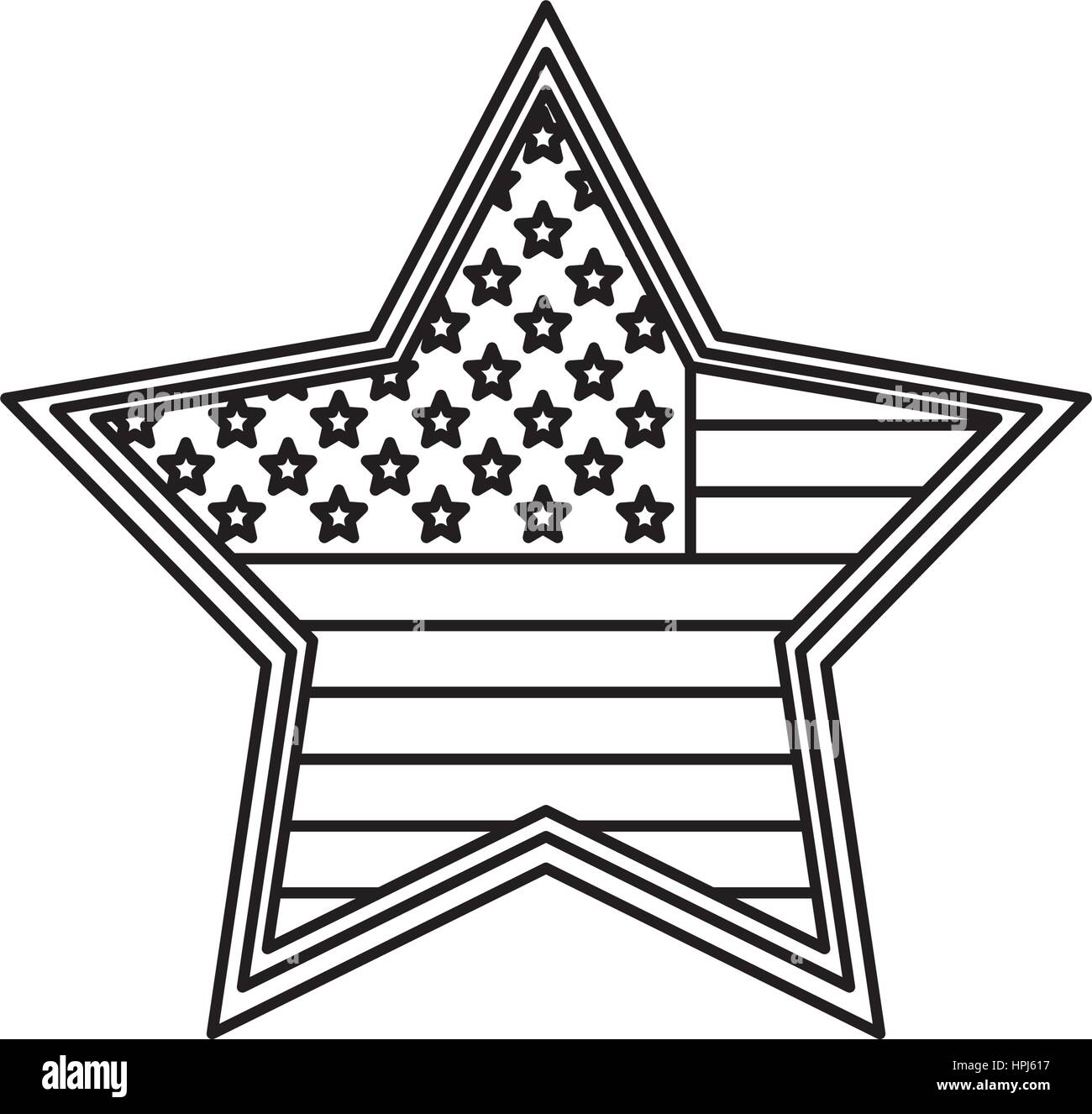 United States patriotic symbol icon vector illustration graphic design ...