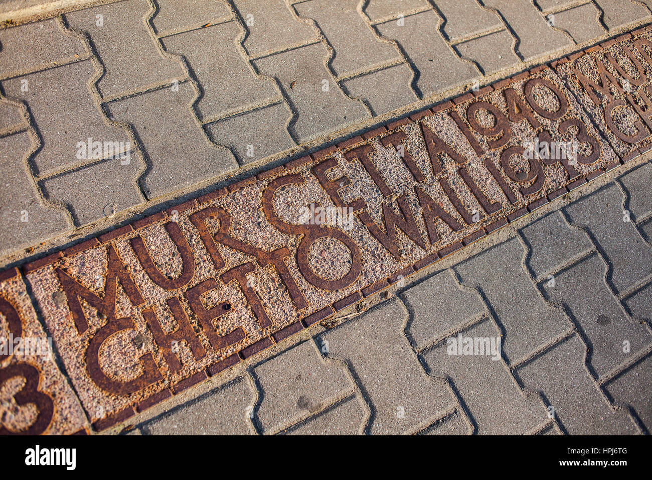 Jewish ghetto warsaw hi-res stock photography and images - Alamy