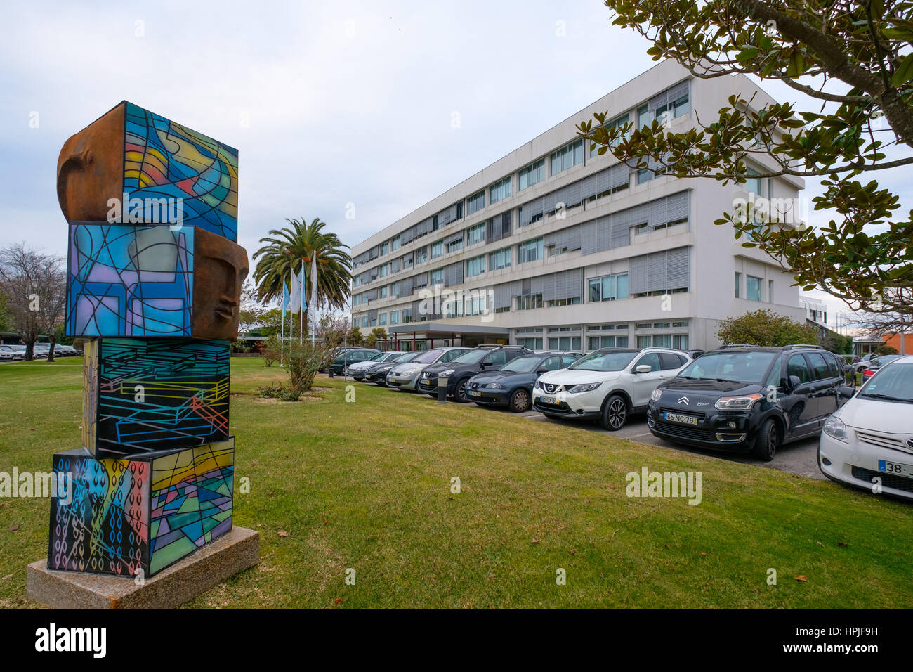 Altice Labs in Aveiro, Portugal, Europe Stock Photo