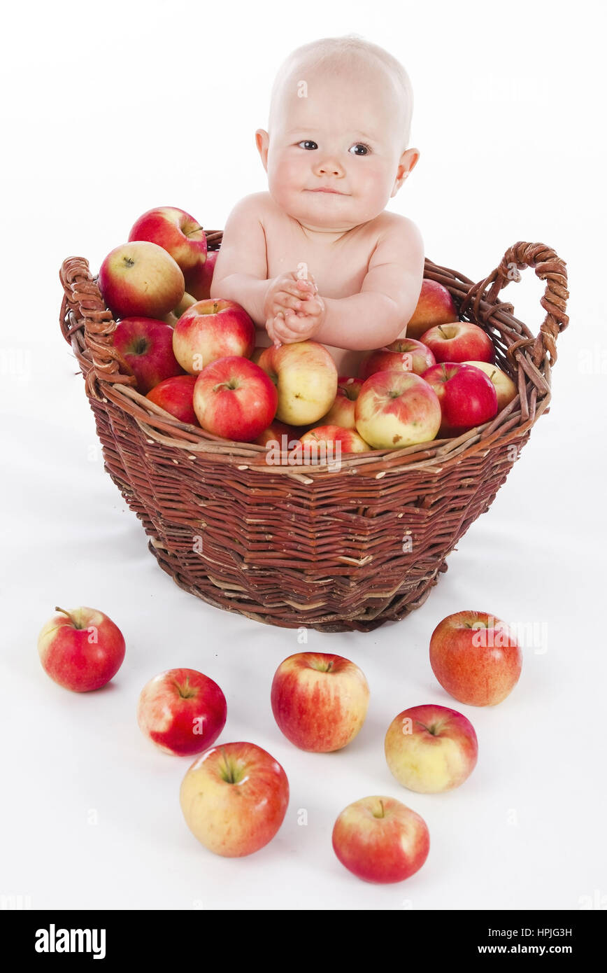 10 year old girl eating apple hi-res stock photography and images - Alamy
