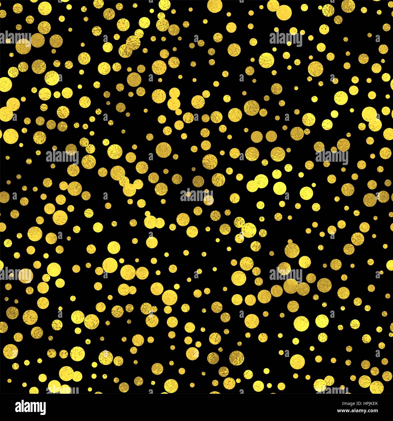 Abstract black and gold seamless pattern. Vector art deco fashion ...