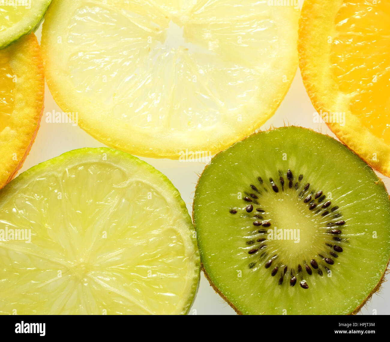 Slices of citrus fruit Stock Photo Alamy