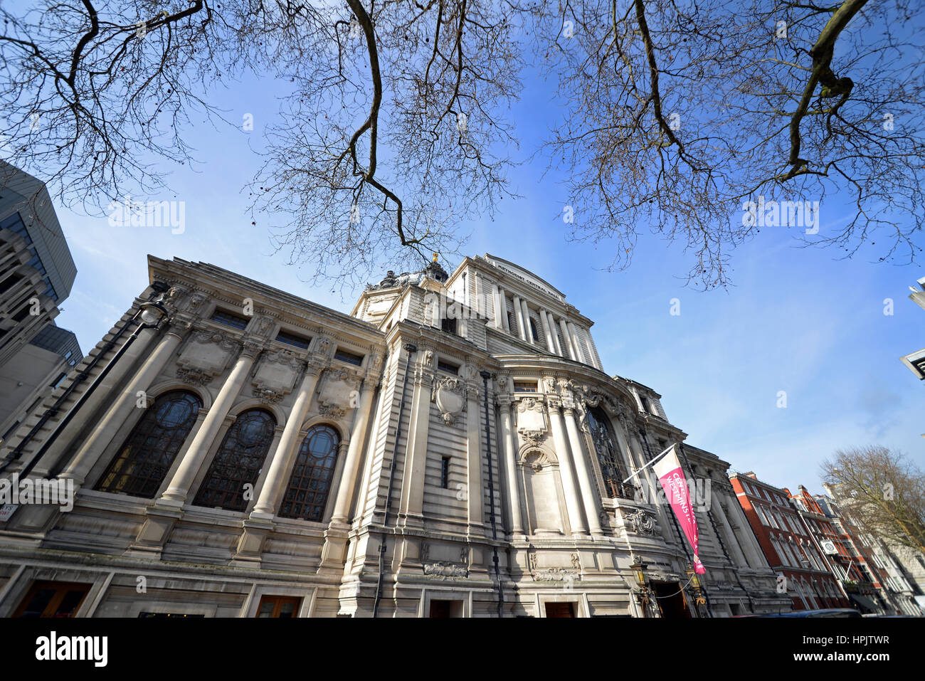 Methodist Central Hall in Westminster, London, UK Stock Photo