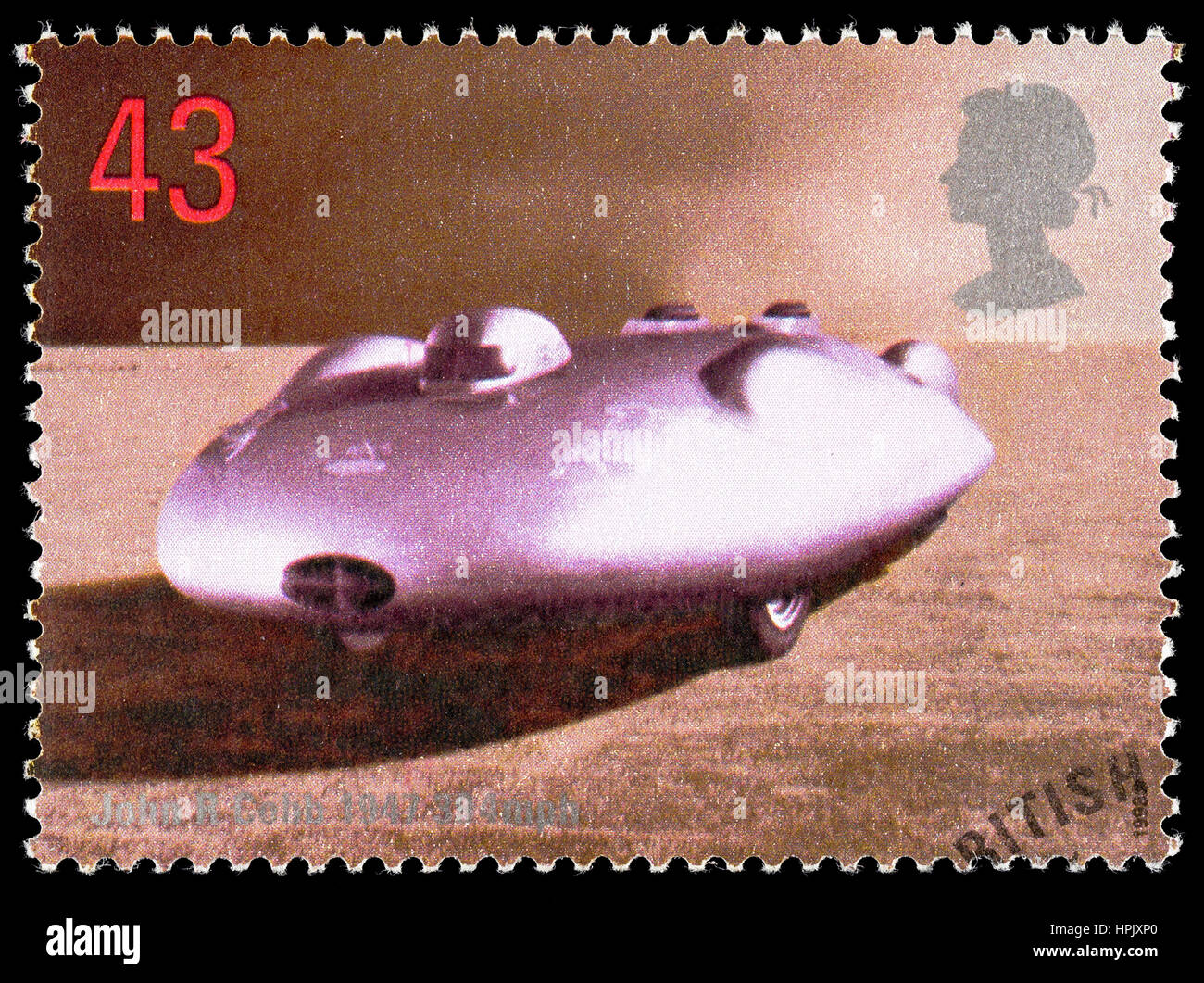 UNITED KINGDOM CIRCA 1998 Used postage stamp printed in Britain