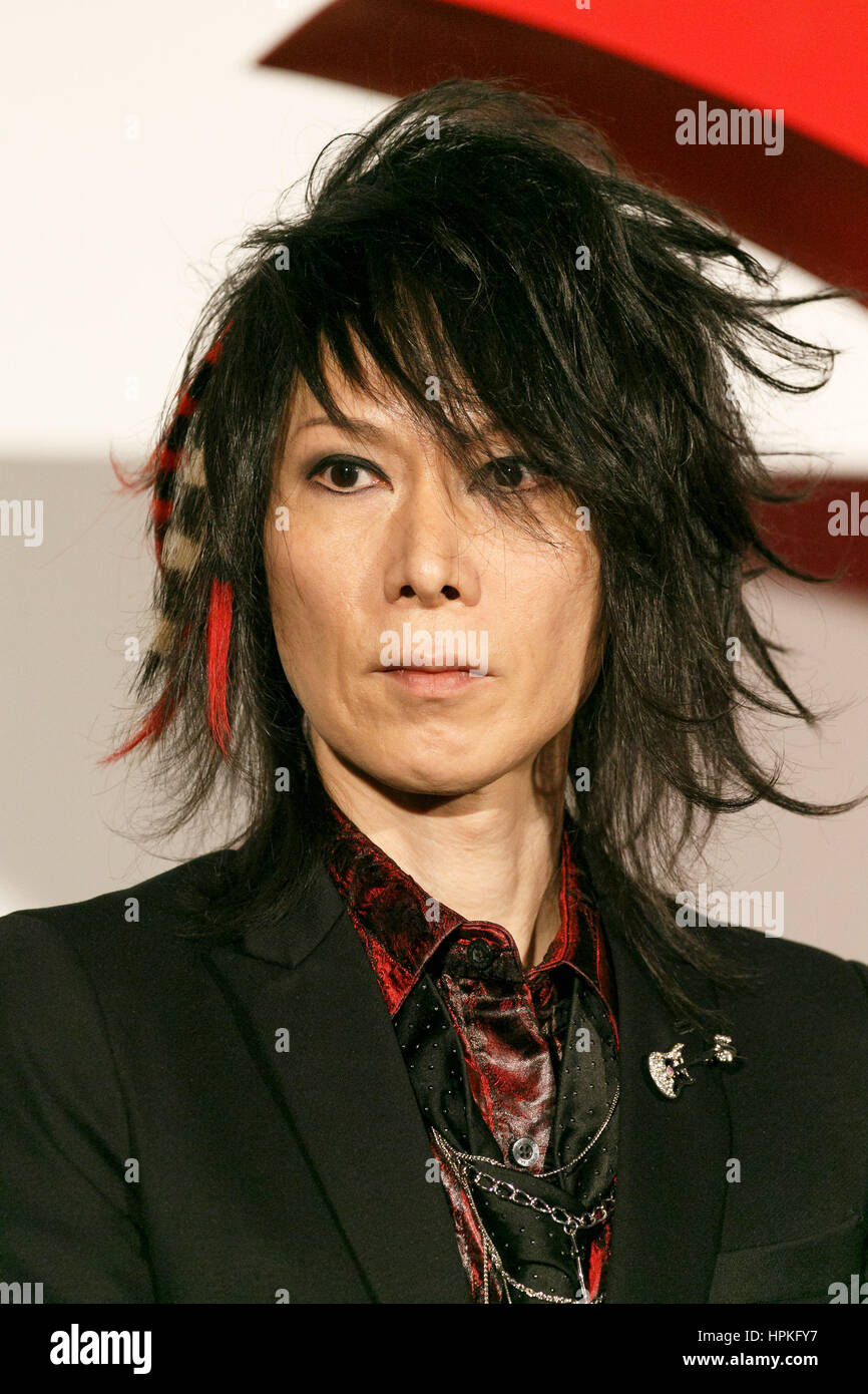 Japanese Musician Heath Of X Japan Attends A Movie Premiere For The Film We Are X On February 23 17 Tokyo Japan Formed In 19 X Japan Is One Of The Most