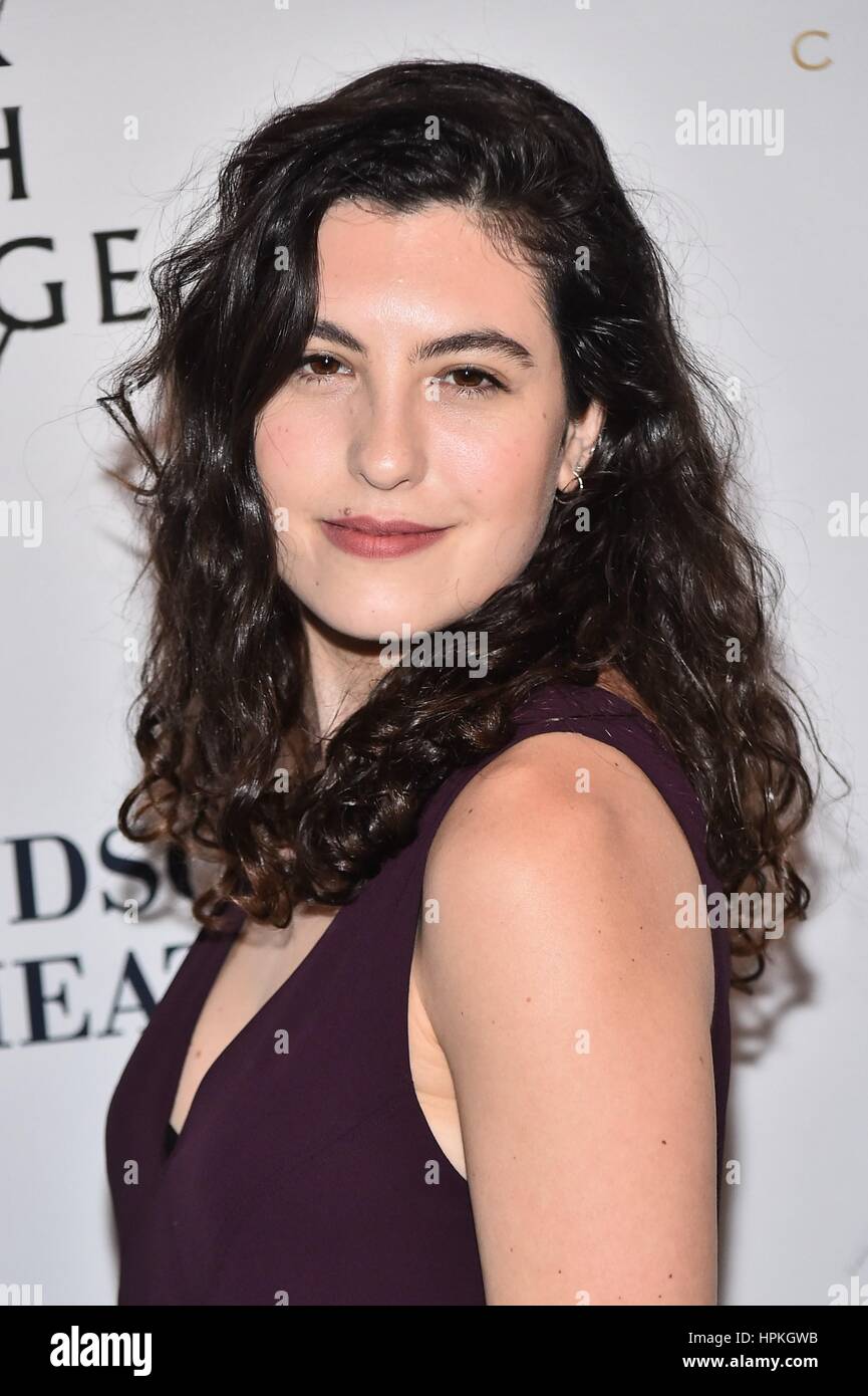 New York, NY, USA. 23rd Feb, 2017. Tedra Millan in attendance for ...