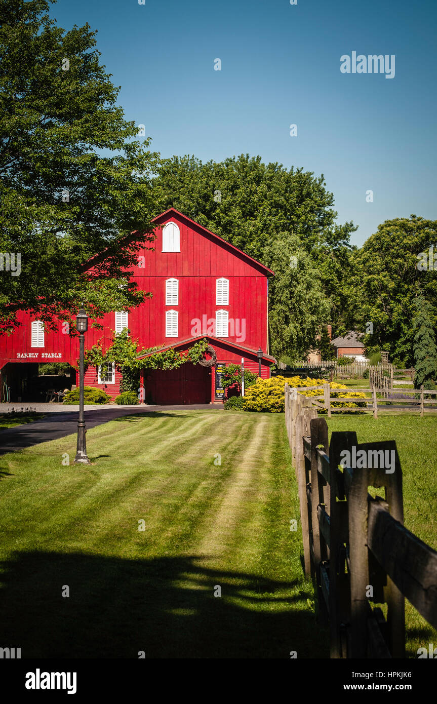 farm house, barn, horse tack Stock Photo Alamy