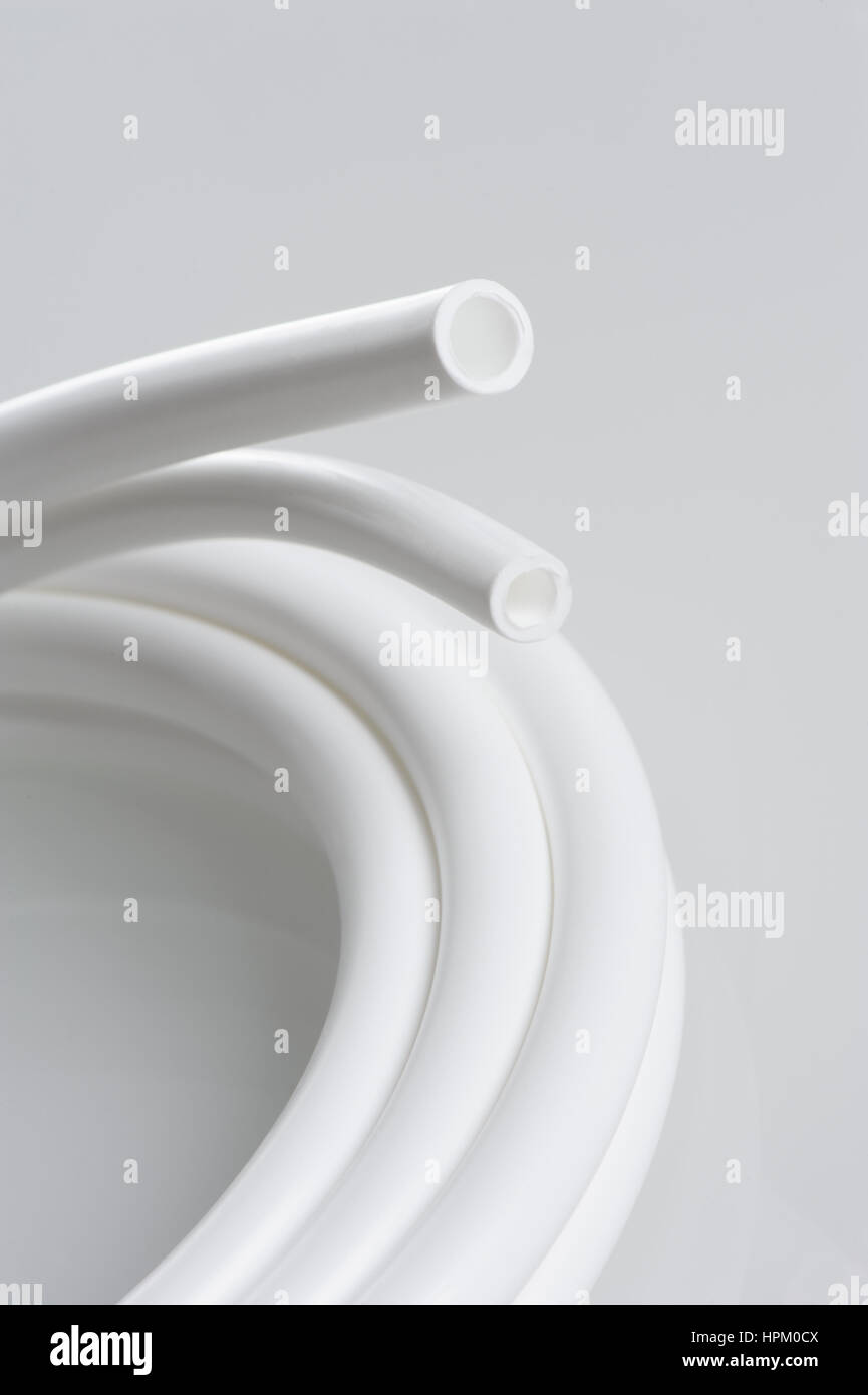 white rubber tube for water purifier Stock Photo Alamy