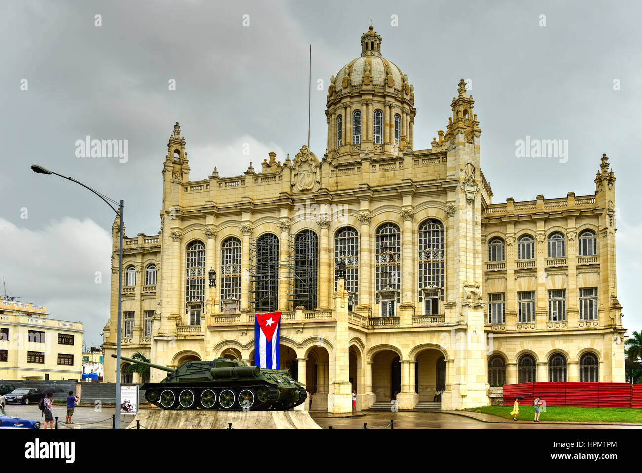 Havana, Cuba January 7, 2017 Museum of the Revolution in Havana. The