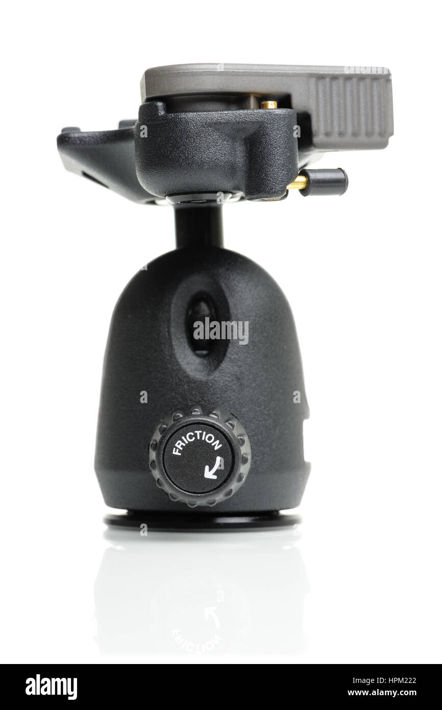 Closeup friction control knob on ball head of tripod Stock Photo Alamy