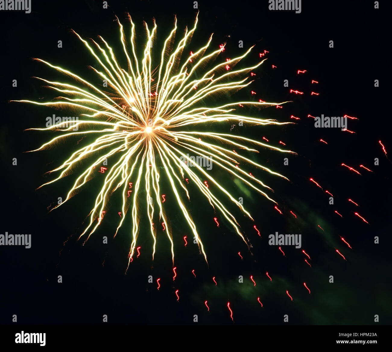 Fire Works For Canada Day In Cranbrook, BC Stock Photo - Alamy