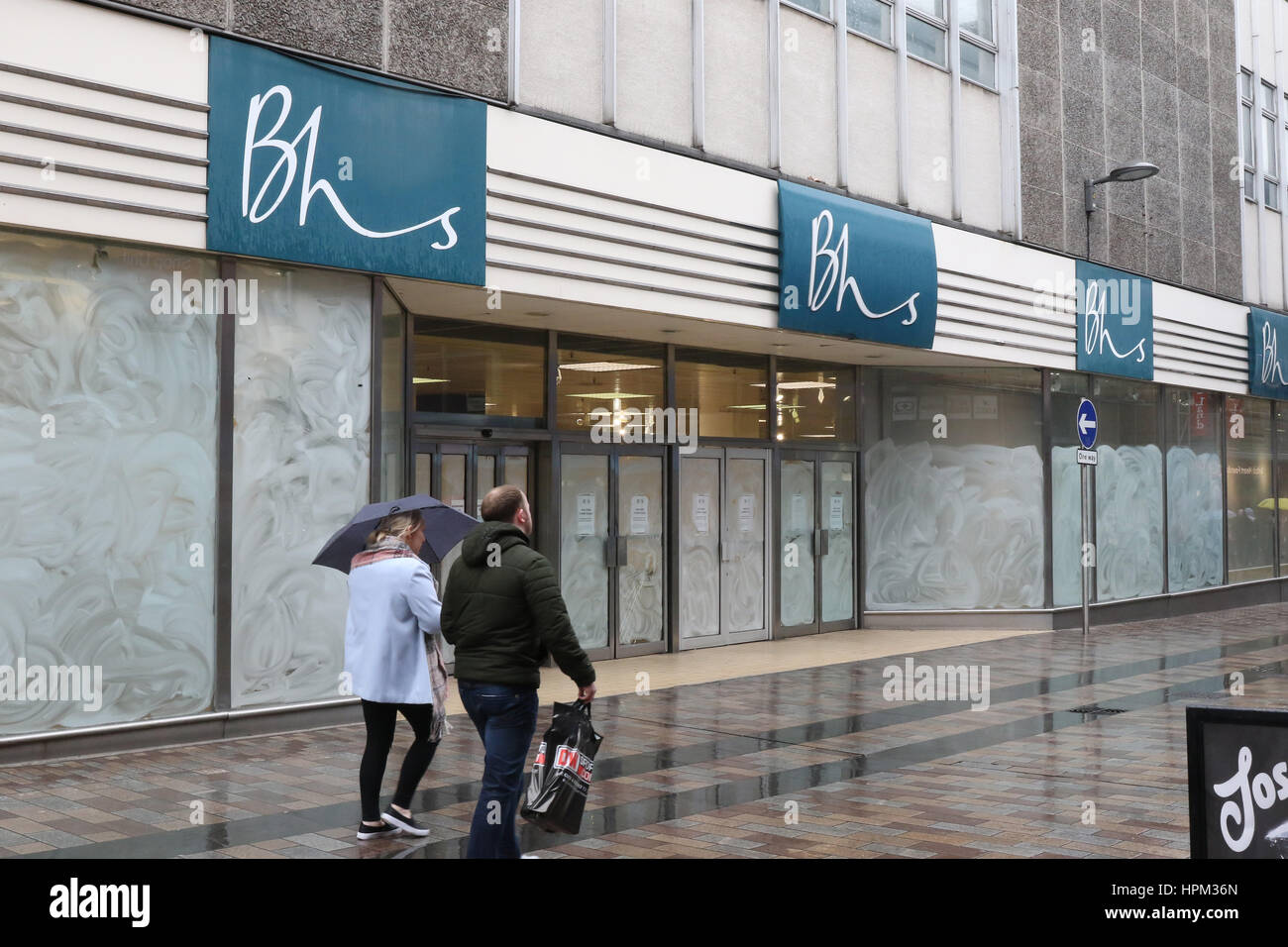 Fomer British Home Stores (BHS) premises in the centre of Belfast