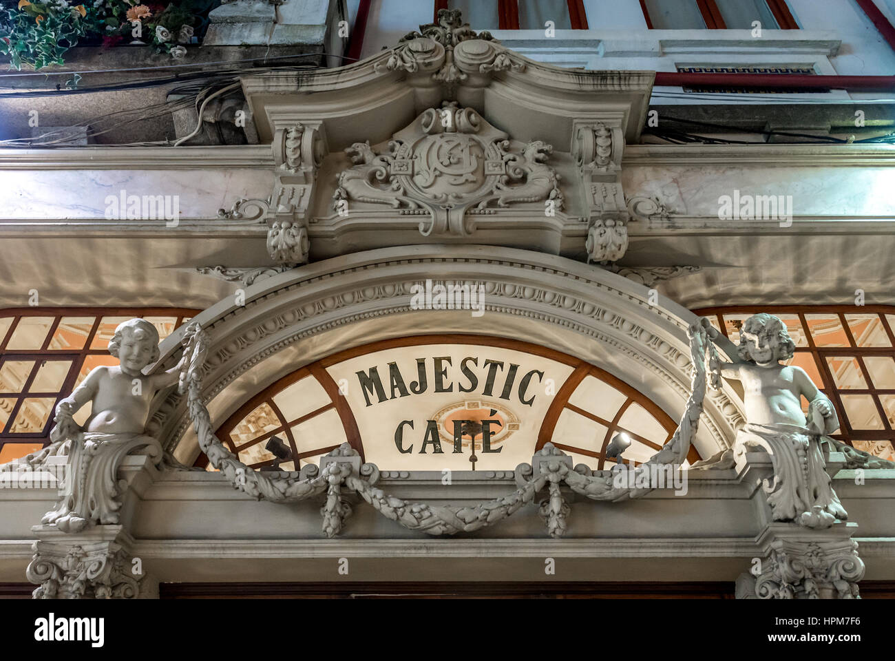 Majestic cafe porto hi-res stock photography and images - Alamy