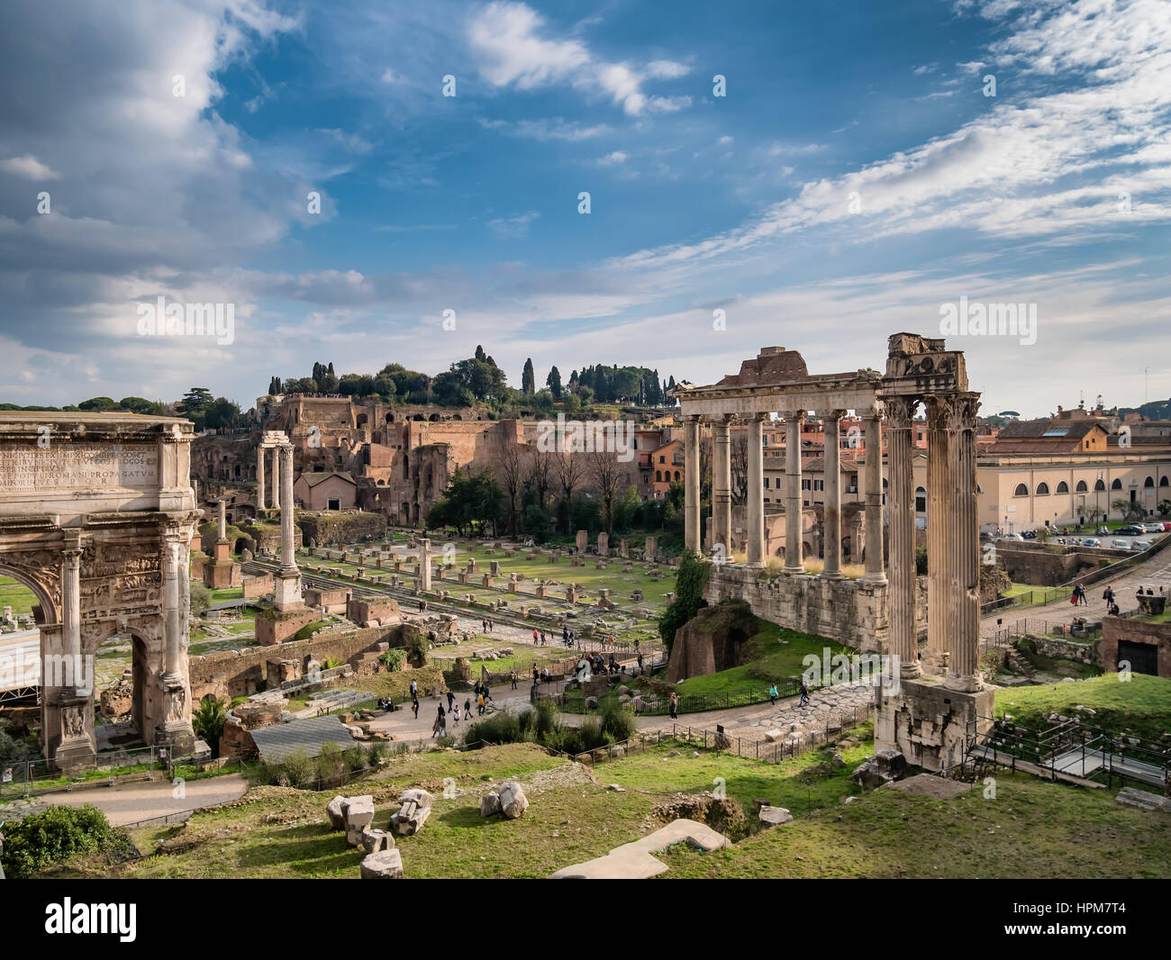 Forum Romanum, Rome, Italy Stock Photo
