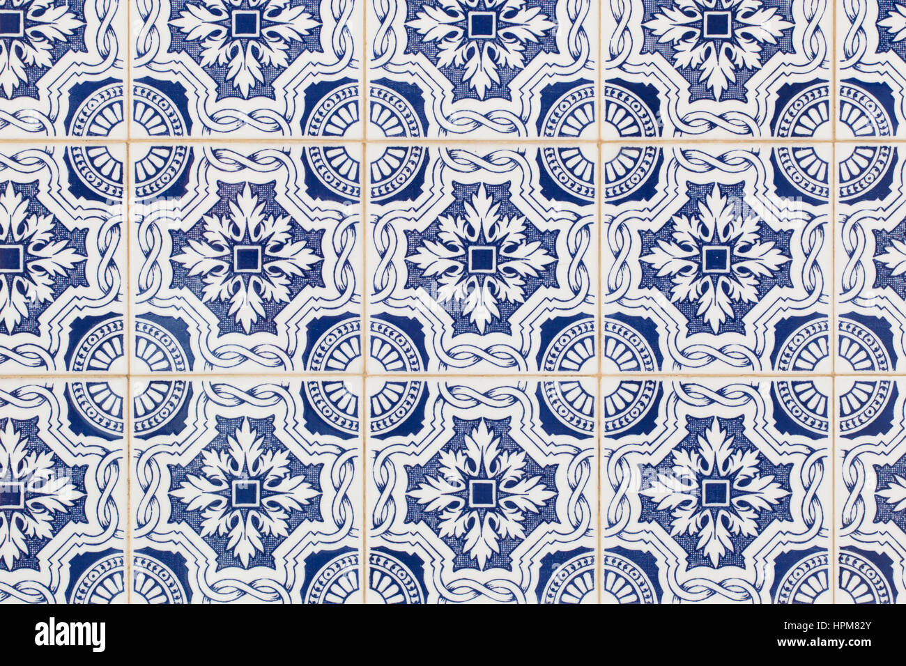 Portuguese tradicional old ceramic tiles Stock Photo Alamy