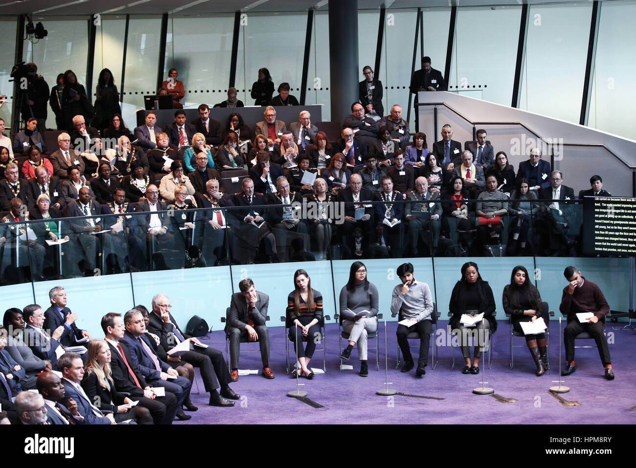 Sadiq Khan, the Mayor of London attends the Holocaust Memorial Day at ...