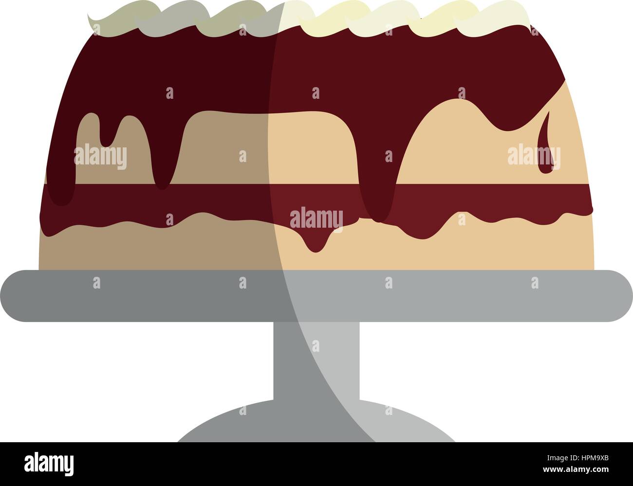 sweet cake icon Stock Vector Image & Art - Alamy