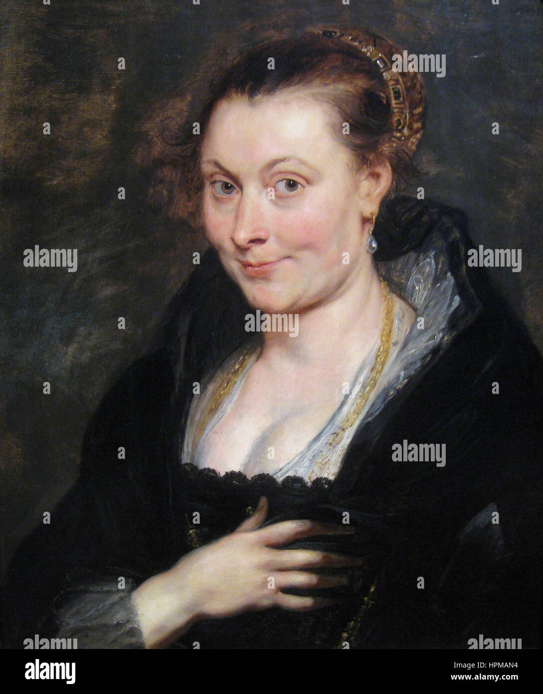 Peter Paul Rubens Portrait of Isabella Brant Stock Photo