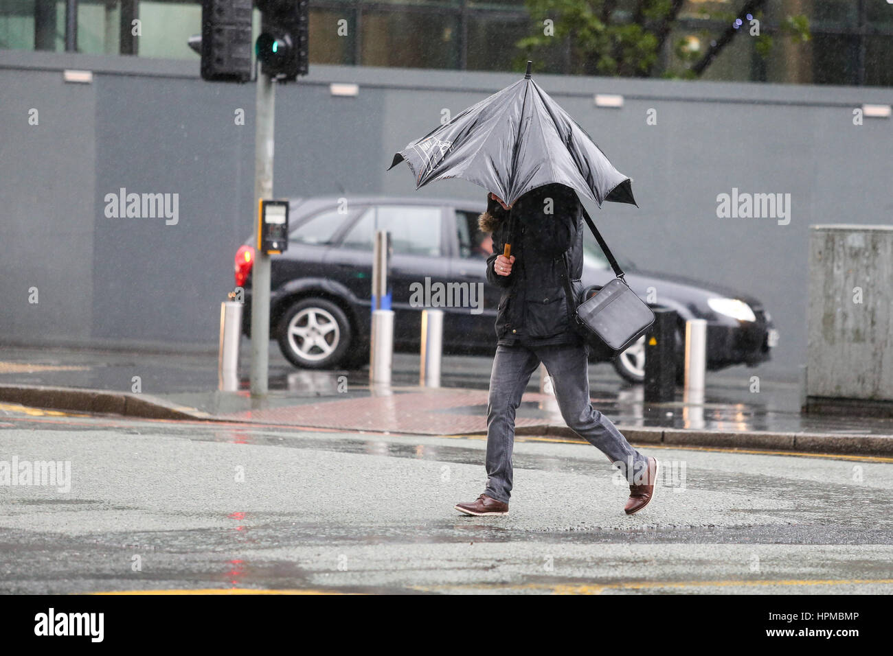 Wind storm rain torrential city town hi-res stock photography and ...