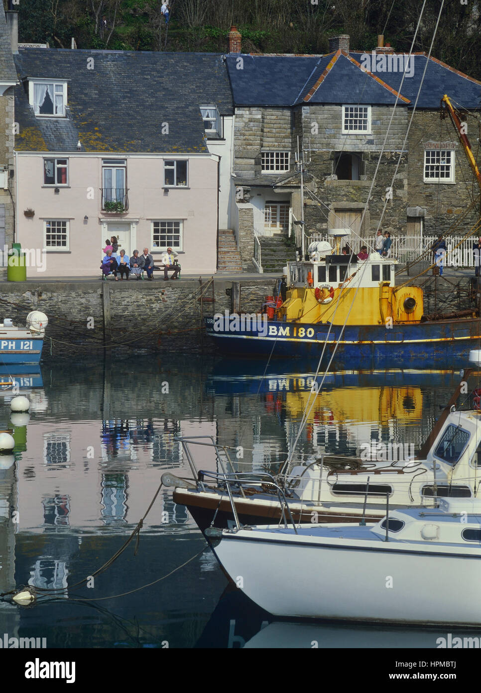 Padstow harbour. Cornwall. England. UK Stock Photo Alamy