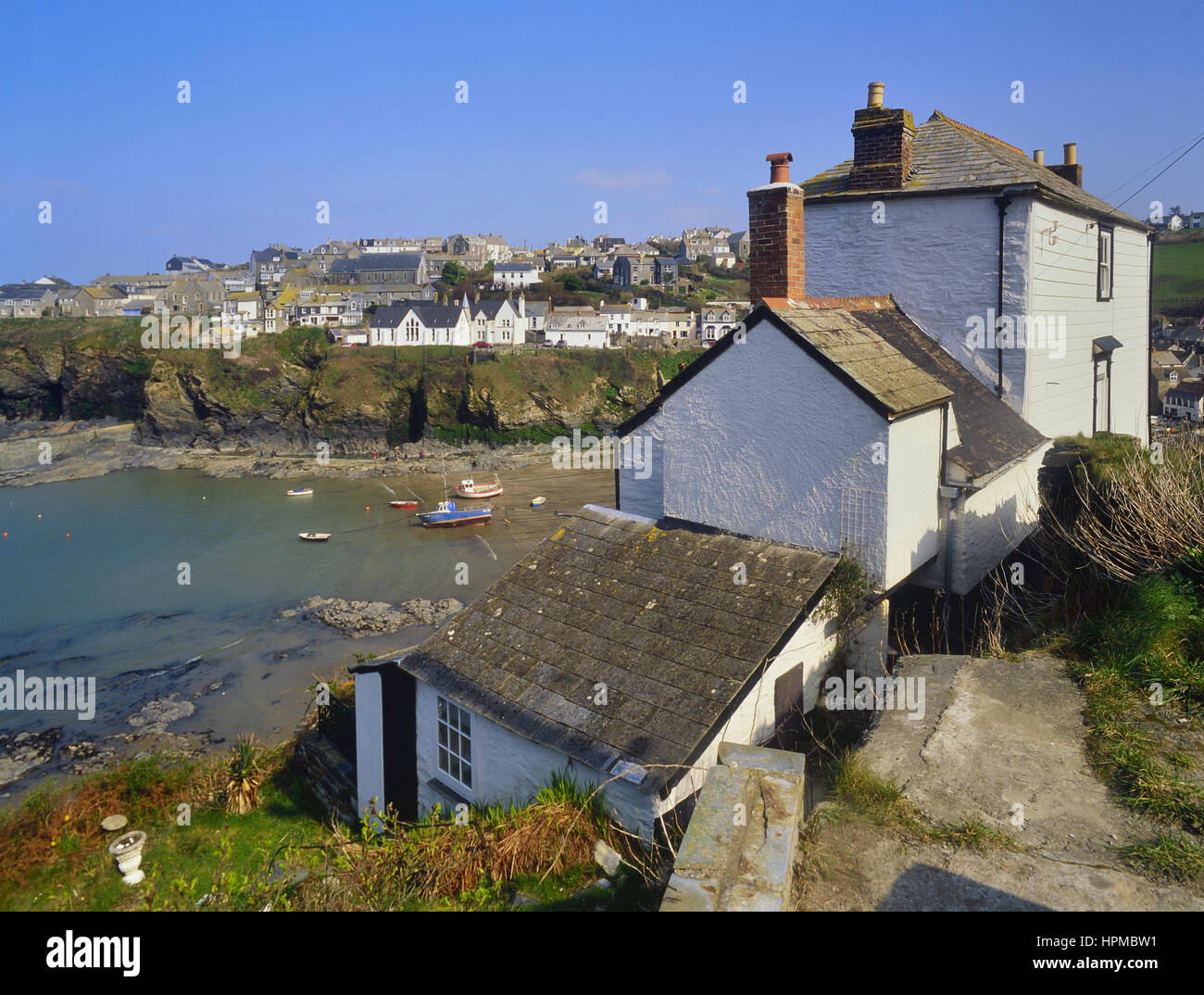 Port Isaac, North Cornwall, England. UK Stock Photo Alamy