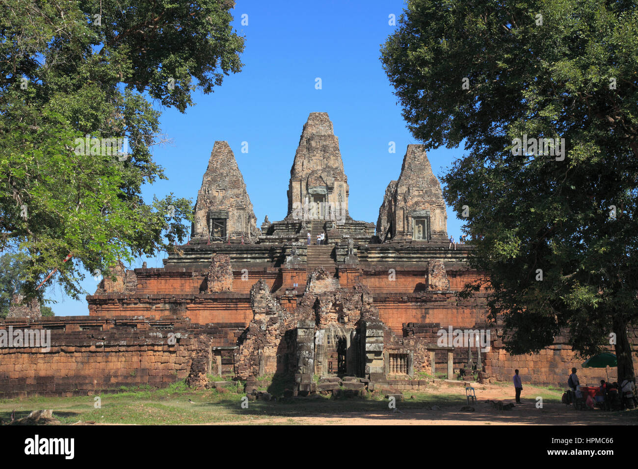 Cambodia, Angkor, Pre Rup, hindu temple, Stock Photo