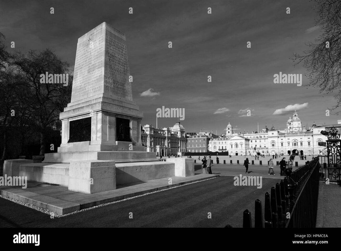 Summer; The Guards War Memorial; St James Park; London City; England; UK Stock Photo