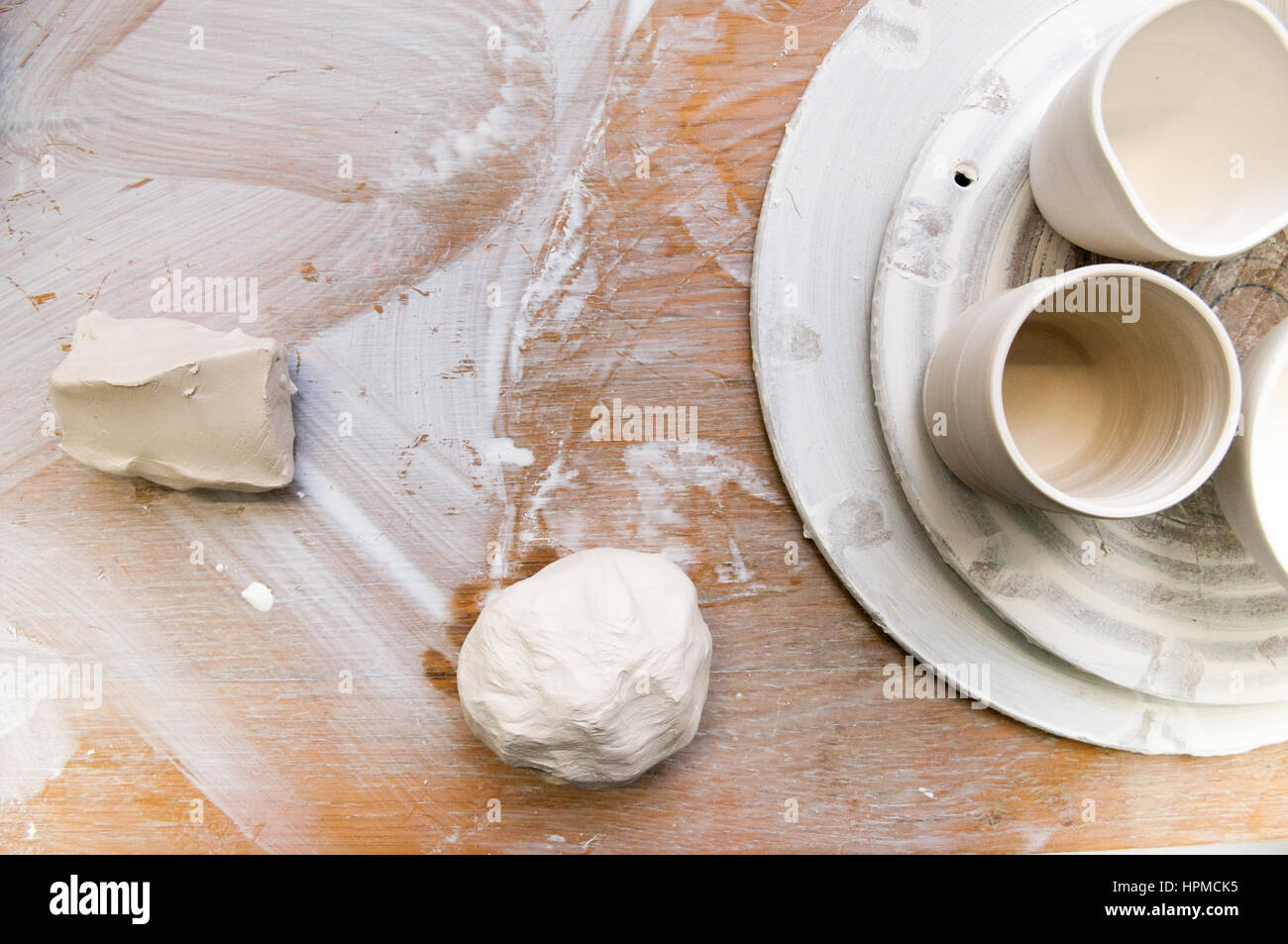 pottery making tools and craft equipment Stock Photo Alamy