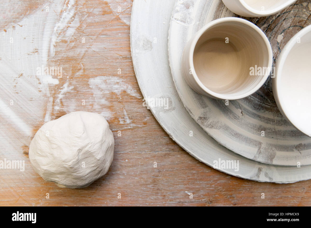 pottery making tools and craft equipment Stock Photo Alamy