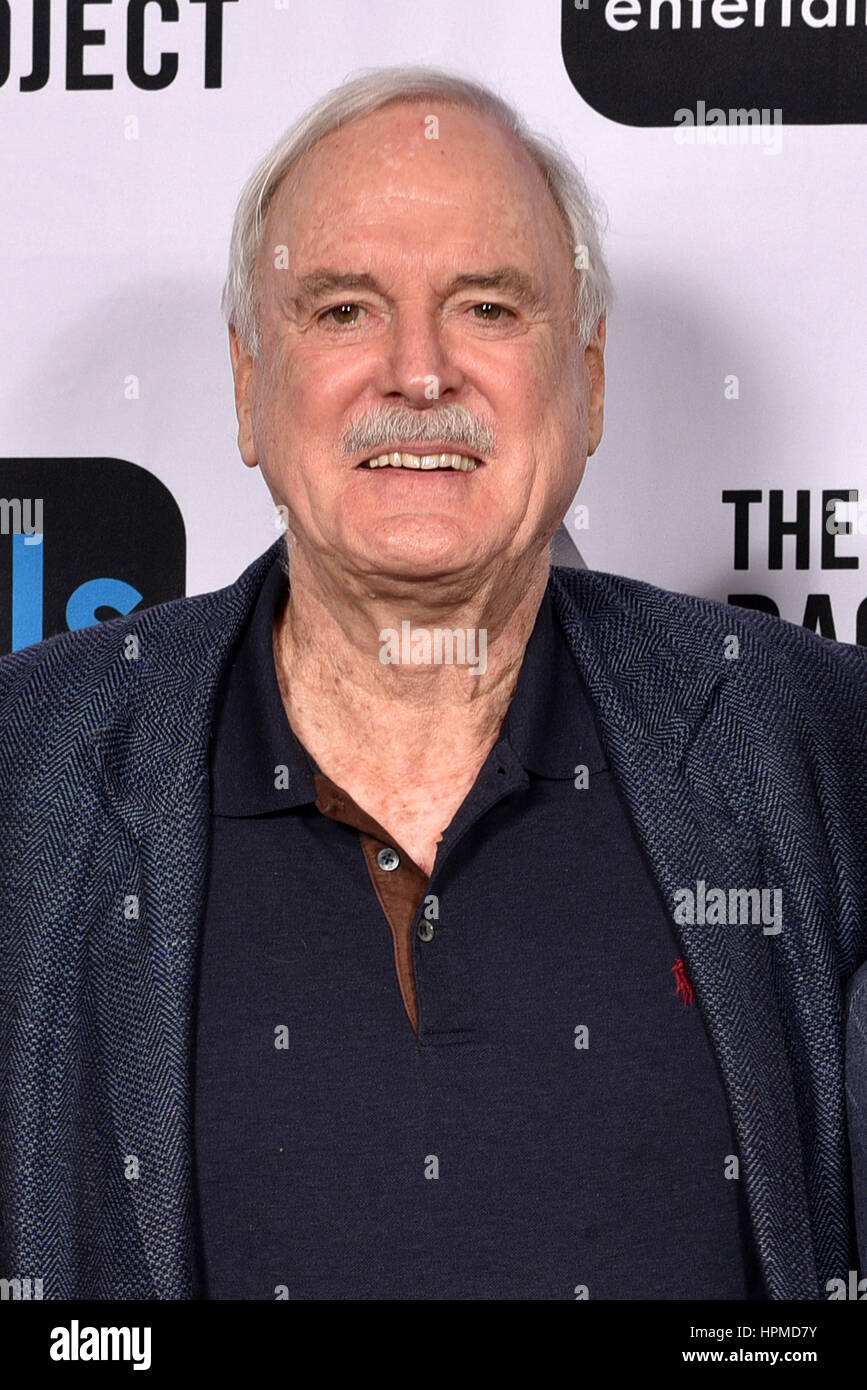 John Cleese answers questions live on stage after a screening of Monty ...