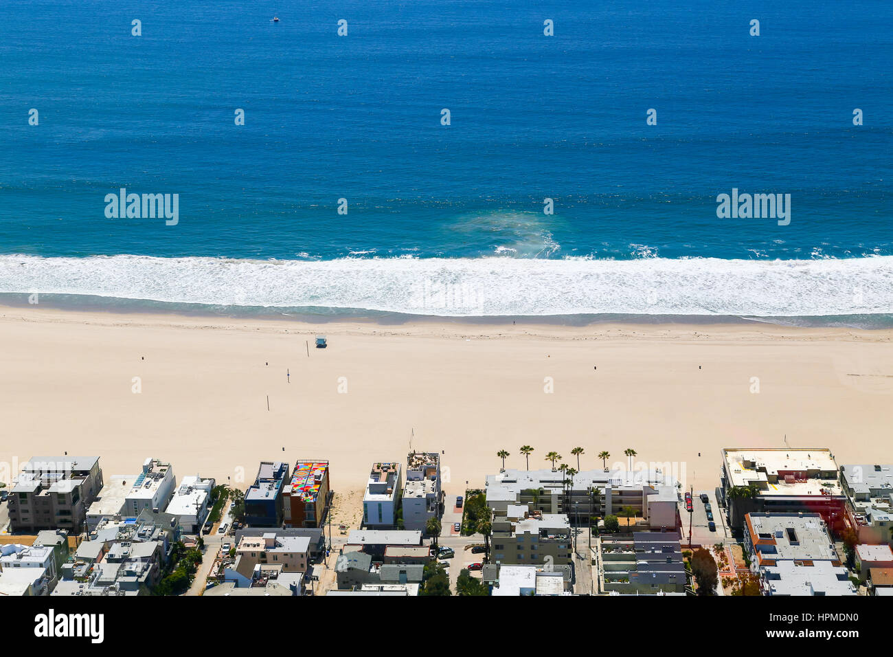 Los angeles venice aerial hi-res stock photography and images - Alamy