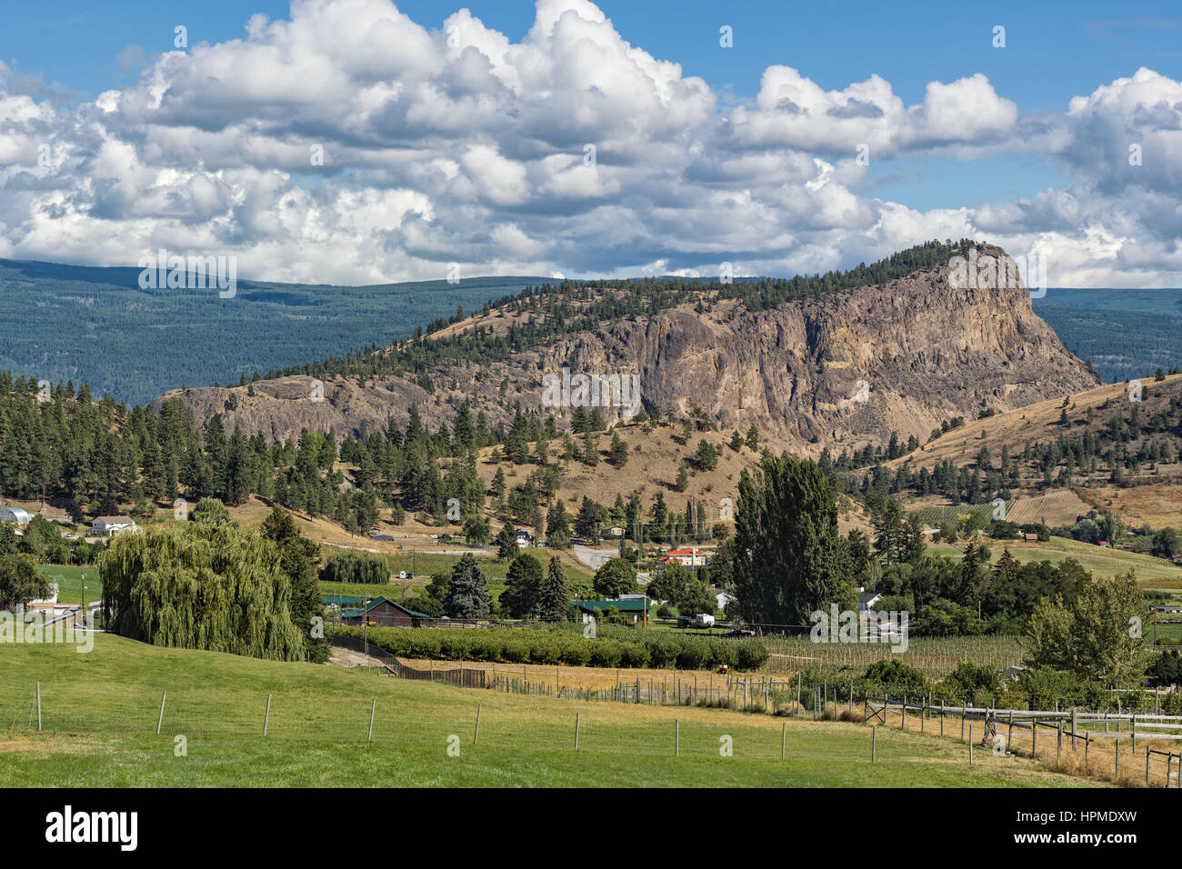 Giants Head Mountain near Summerland British Columbia Canada with