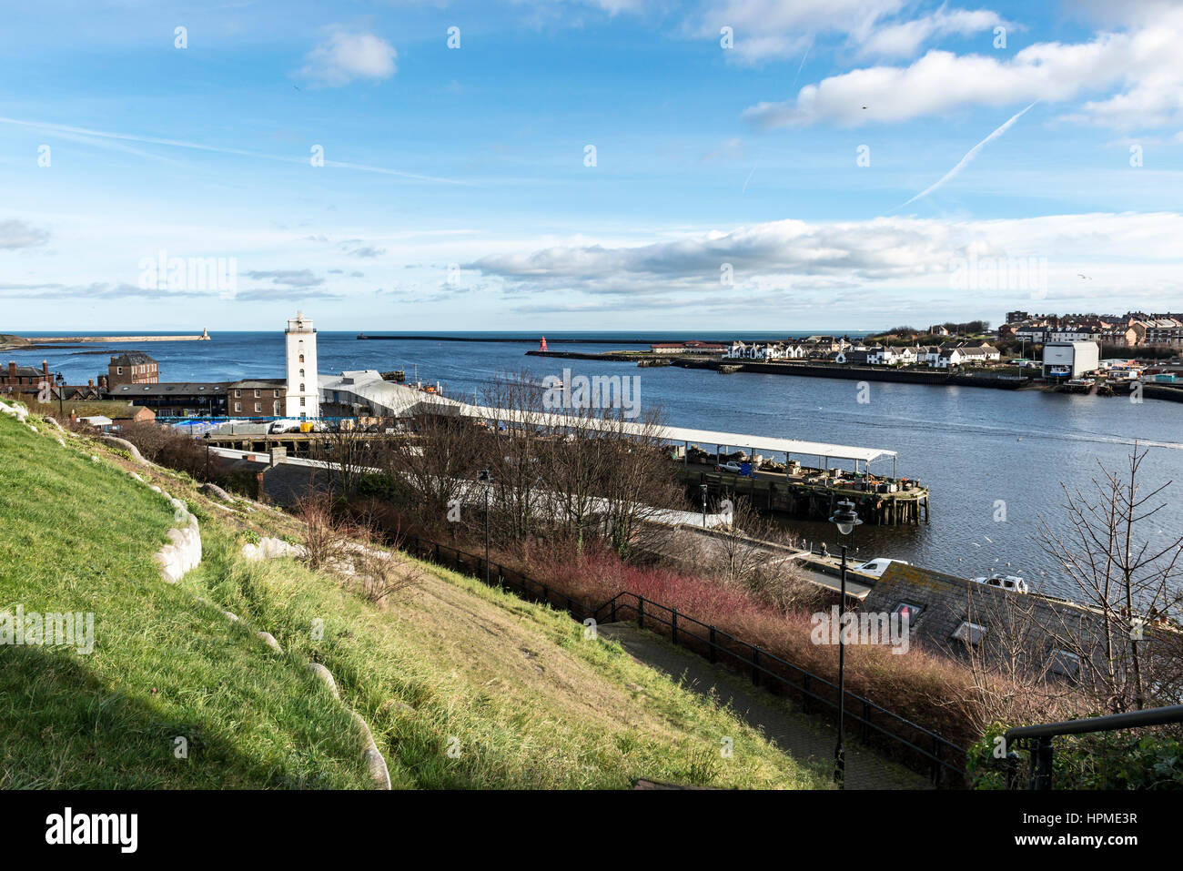 North Shields Fish Quay, North Tyneside Stock Photo Alamy
