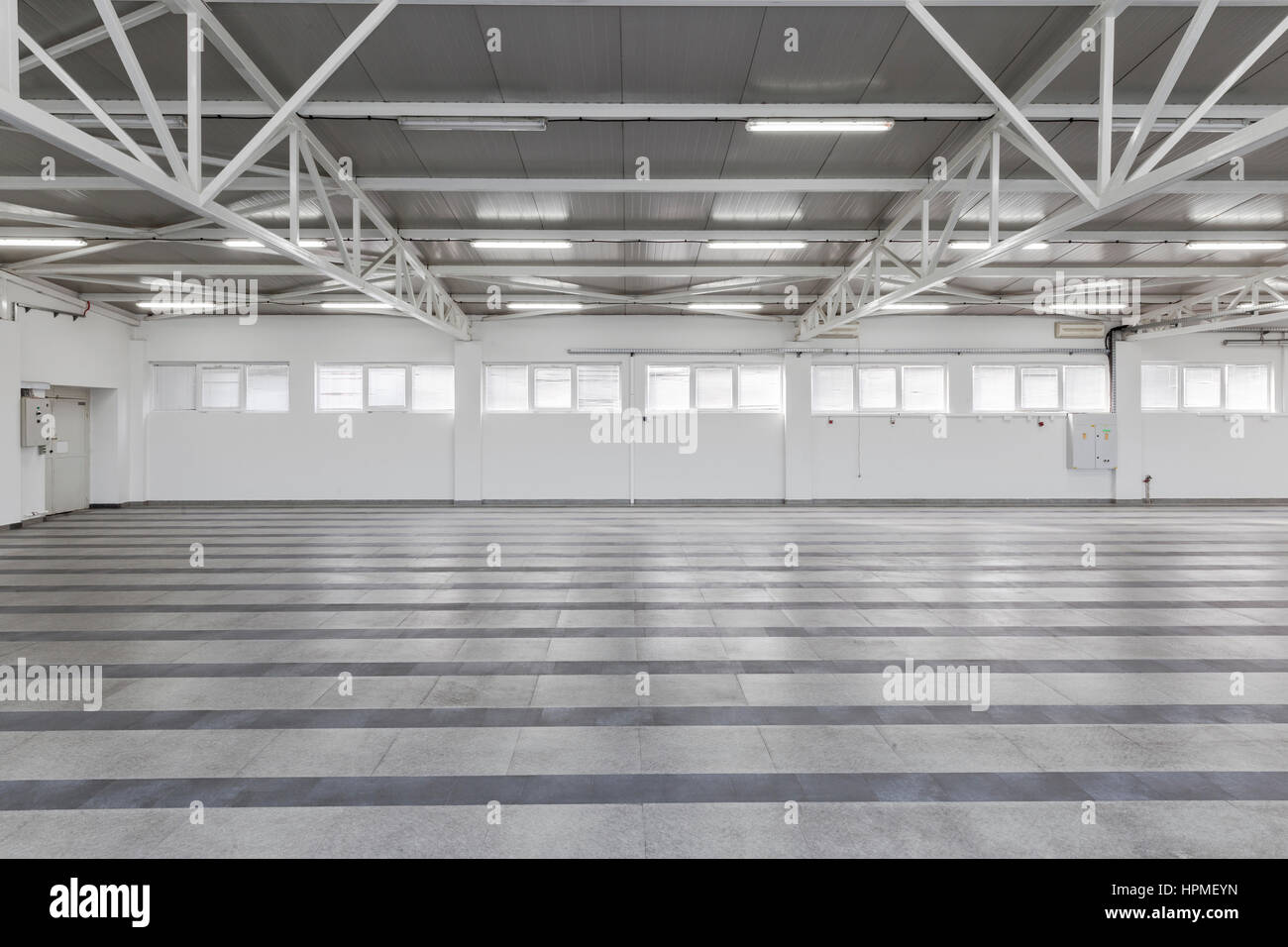 empty storage place, industrial background Stock Photo - Alamy