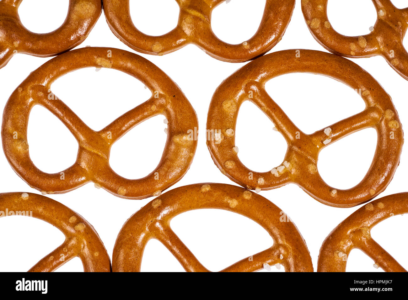 closeup of some lye pretzels in light back Stock Photo Alamy