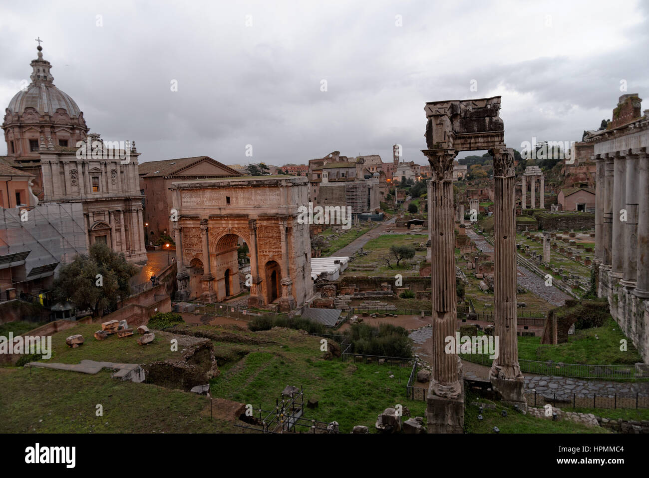 The great beauty of ancient Rome Stock Photo - Alamy