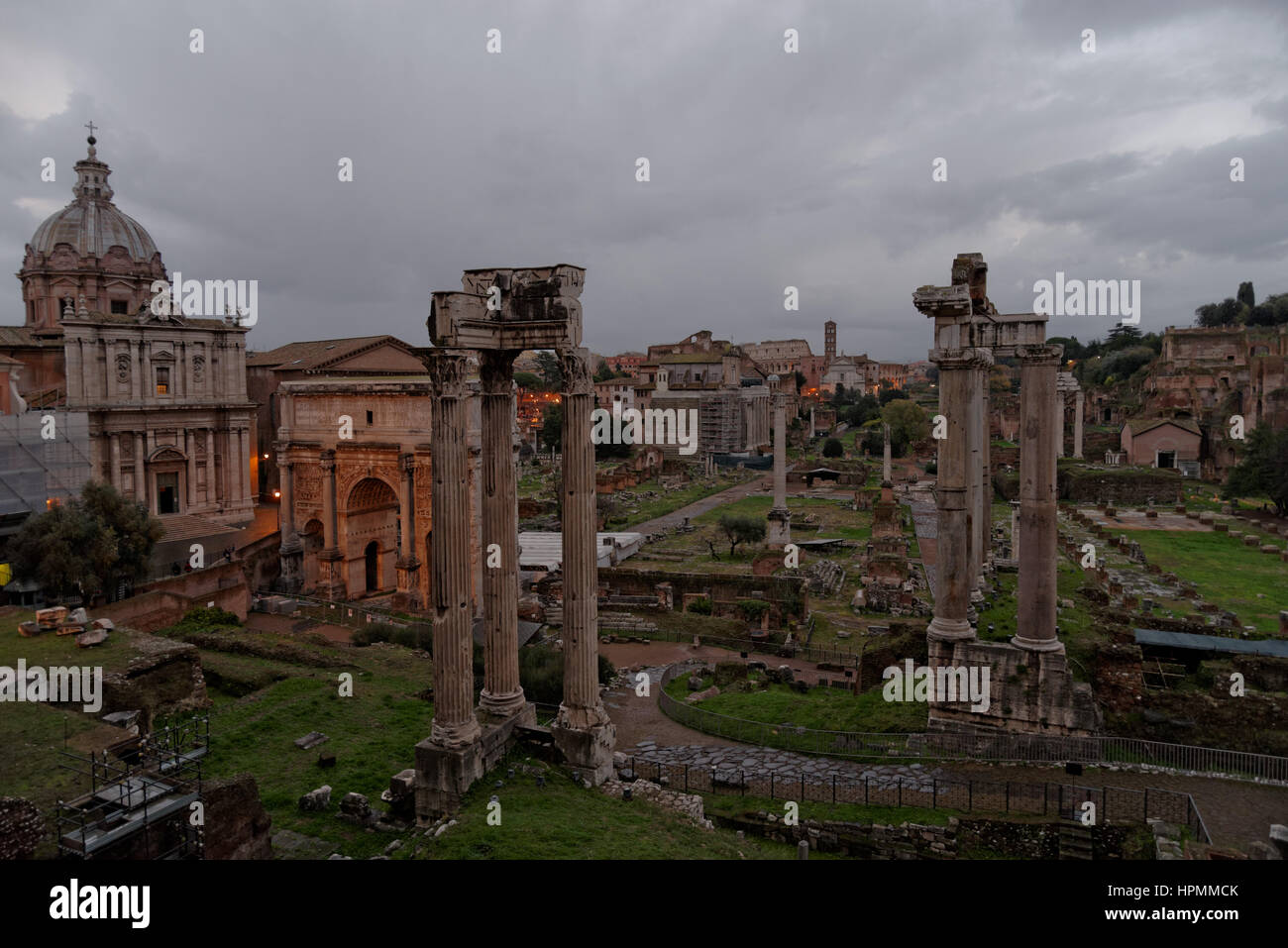 The great beauty of ancient Rome Stock Photo - Alamy