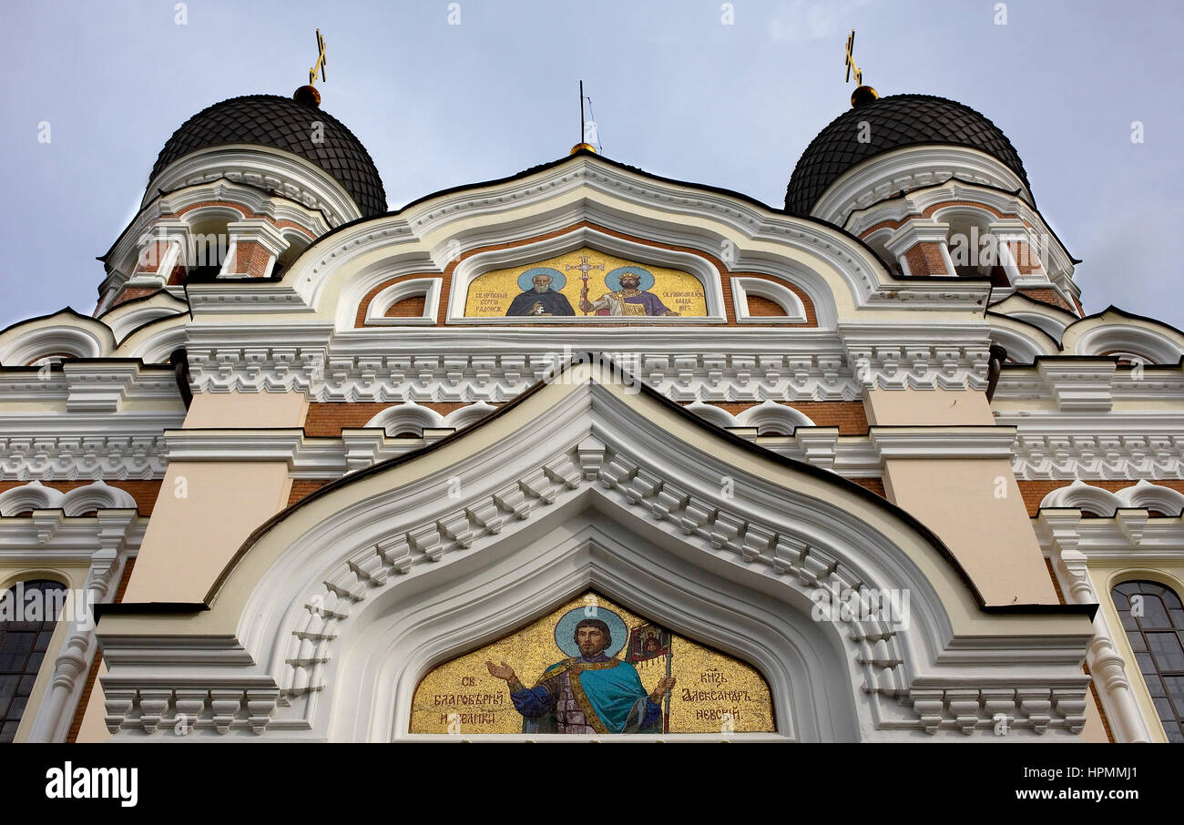 Alexander Nevsky cathedral,Tallinn,Estonia Stock Photo