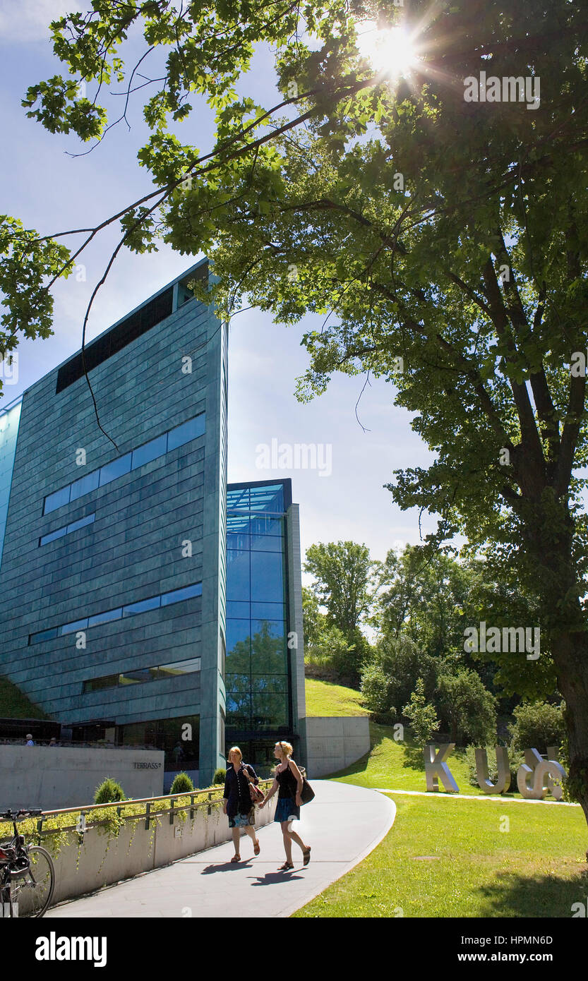 Kumu Art Museum,in Kadrioru Park,Tallinn, Estonia Stock Photo