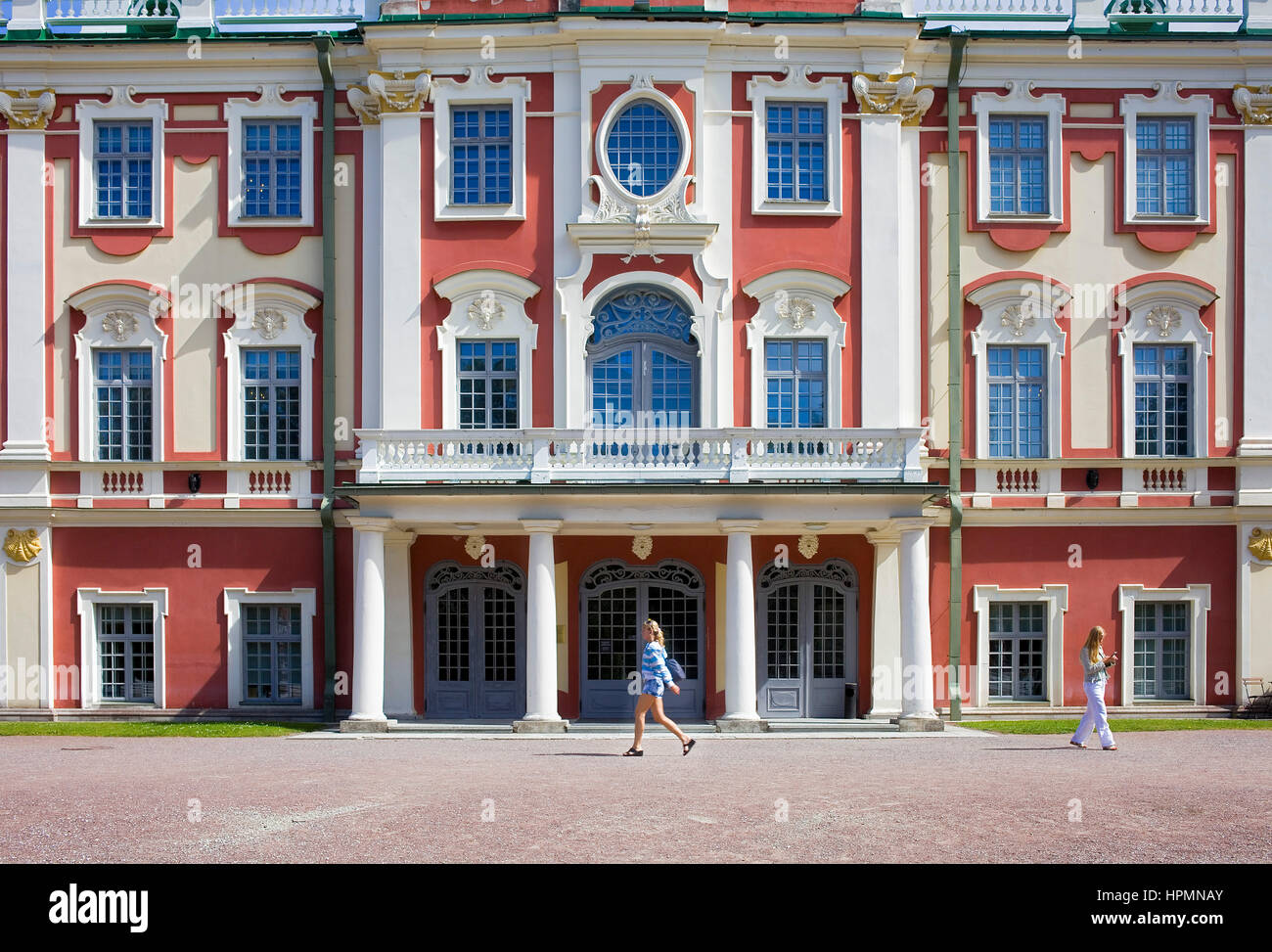 Kadriorg Palace in Kadrioru Park,Tallinn, Estonia Stock Photo