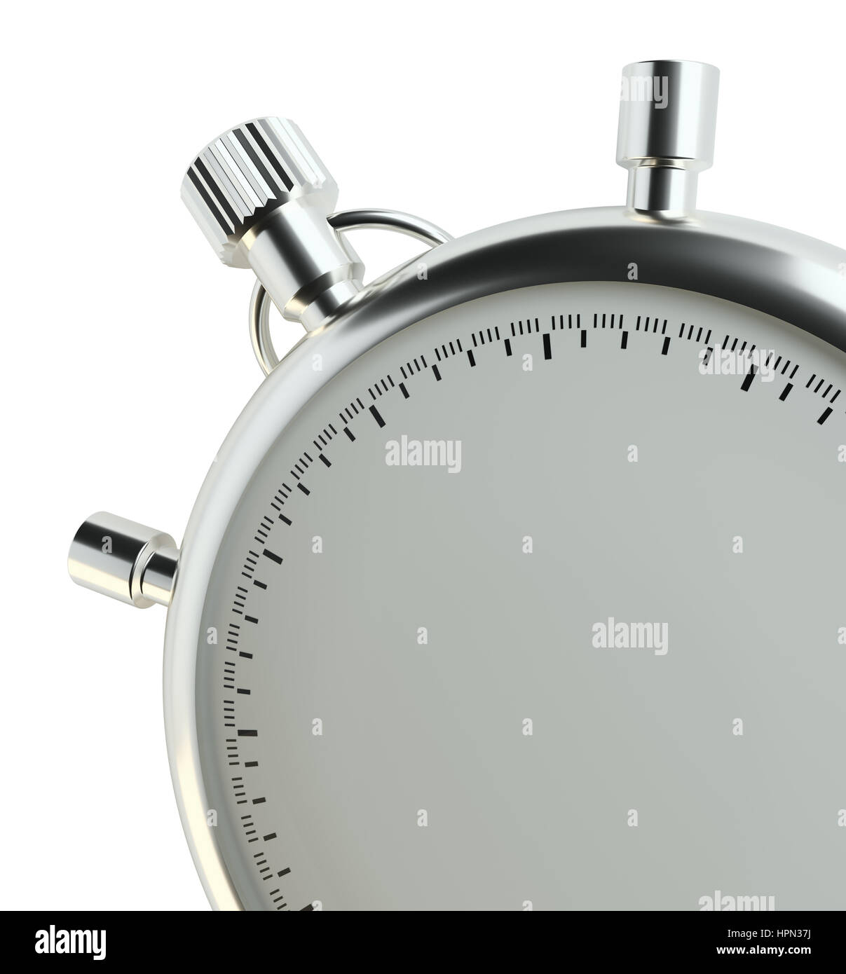 Stopwatch without numbers Stock Photo Alamy